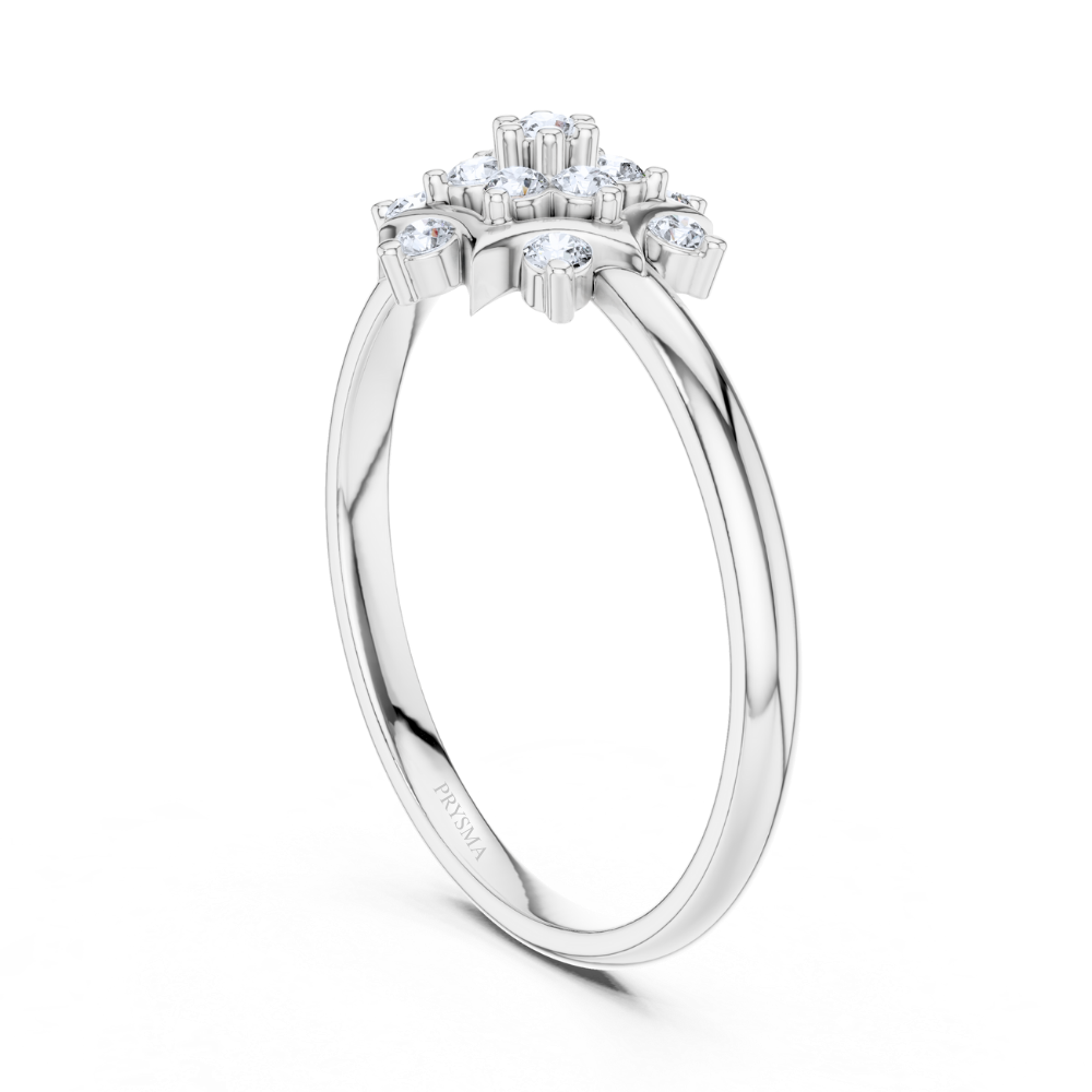 Celestial Crown Diamond Ring
