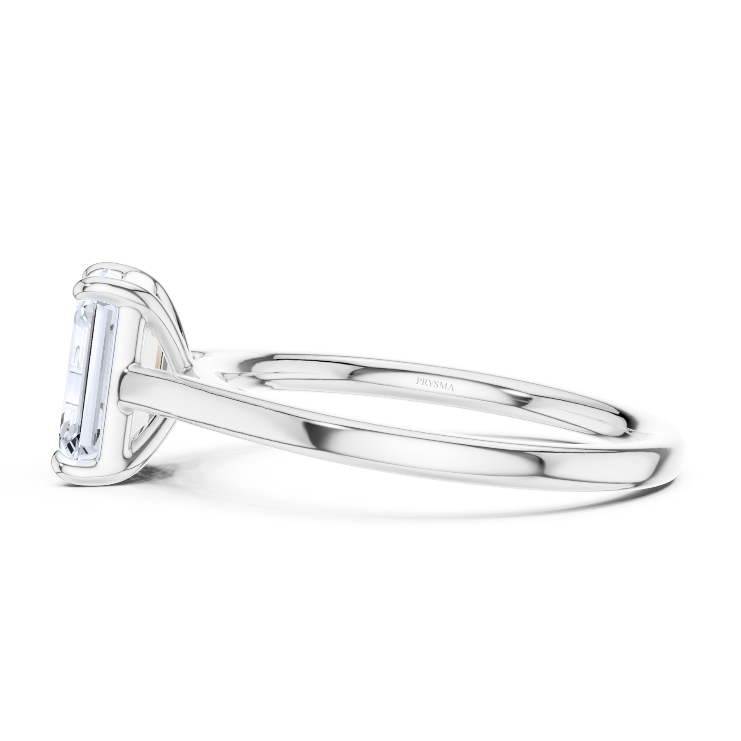 Classic Emerald-Cut Solitaire Ring
