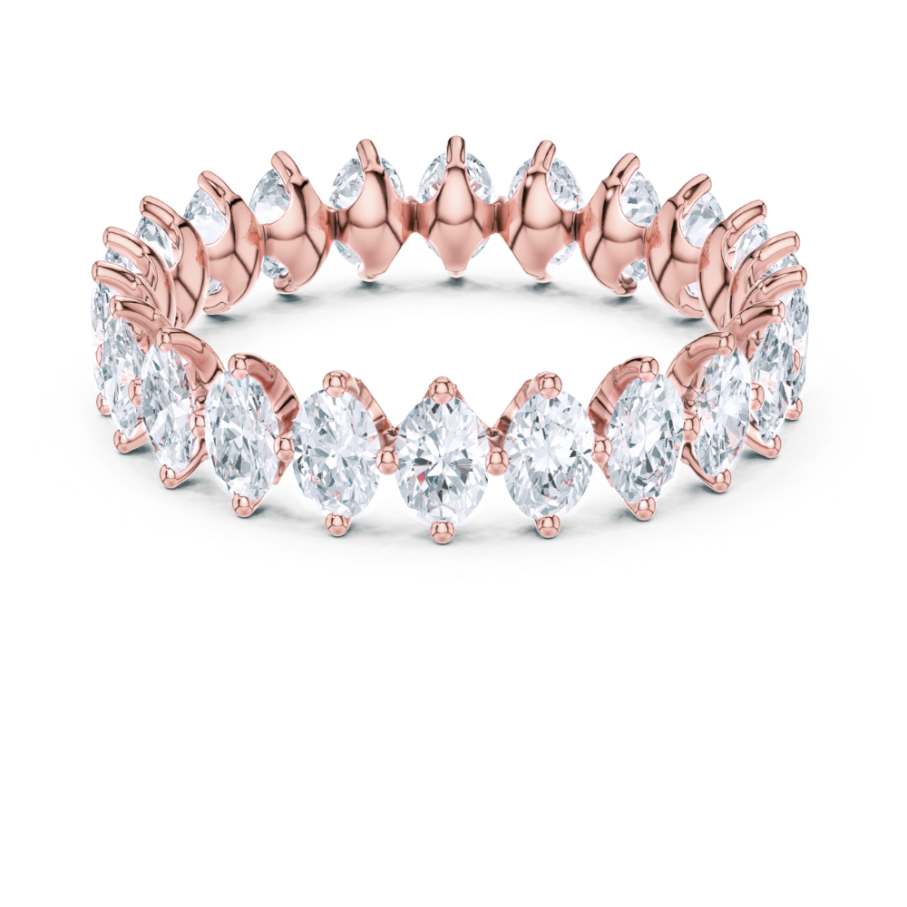 Oval Brilliance Eternity Ring