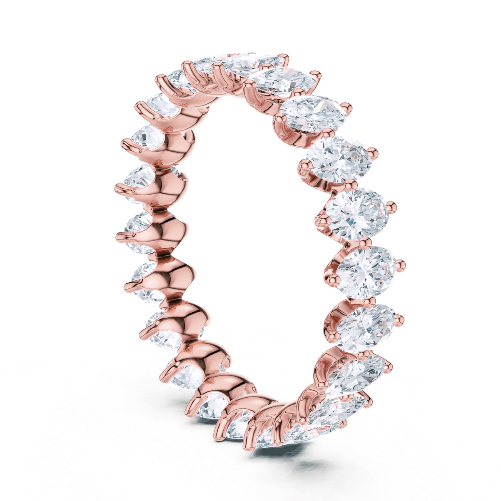 Oval Brilliance Eternity Ring