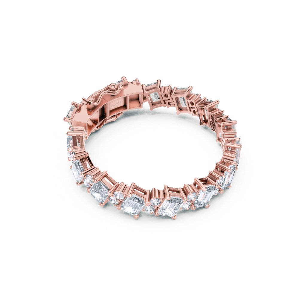 Imperial Radiance Emerald Diamond Bracelet