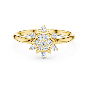 Celestial Crown Diamond Ring