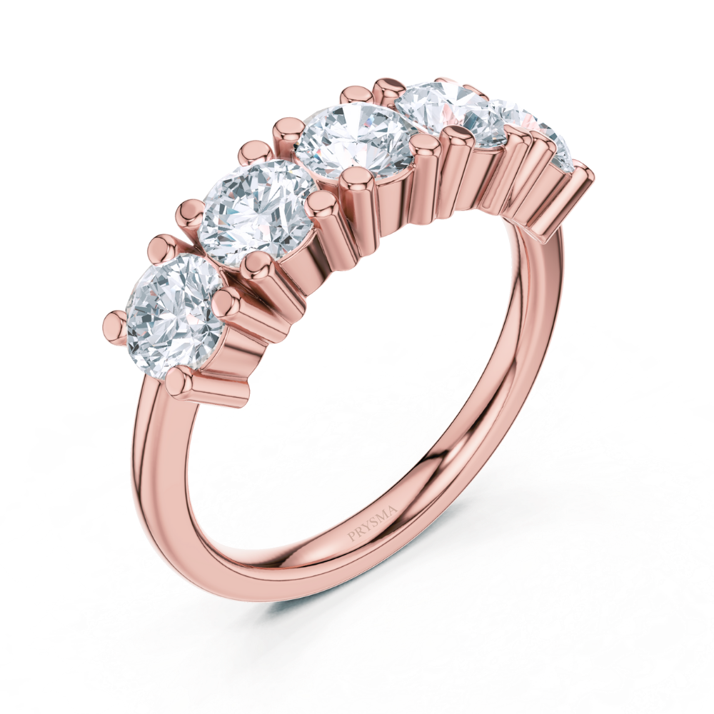 Regal Five-Stone Ring