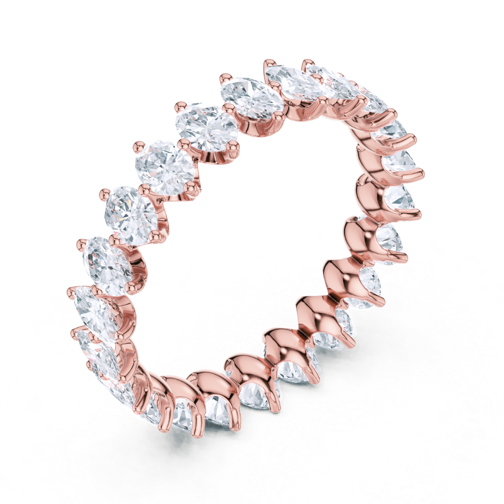 Oval Brilliance Eternity Ring