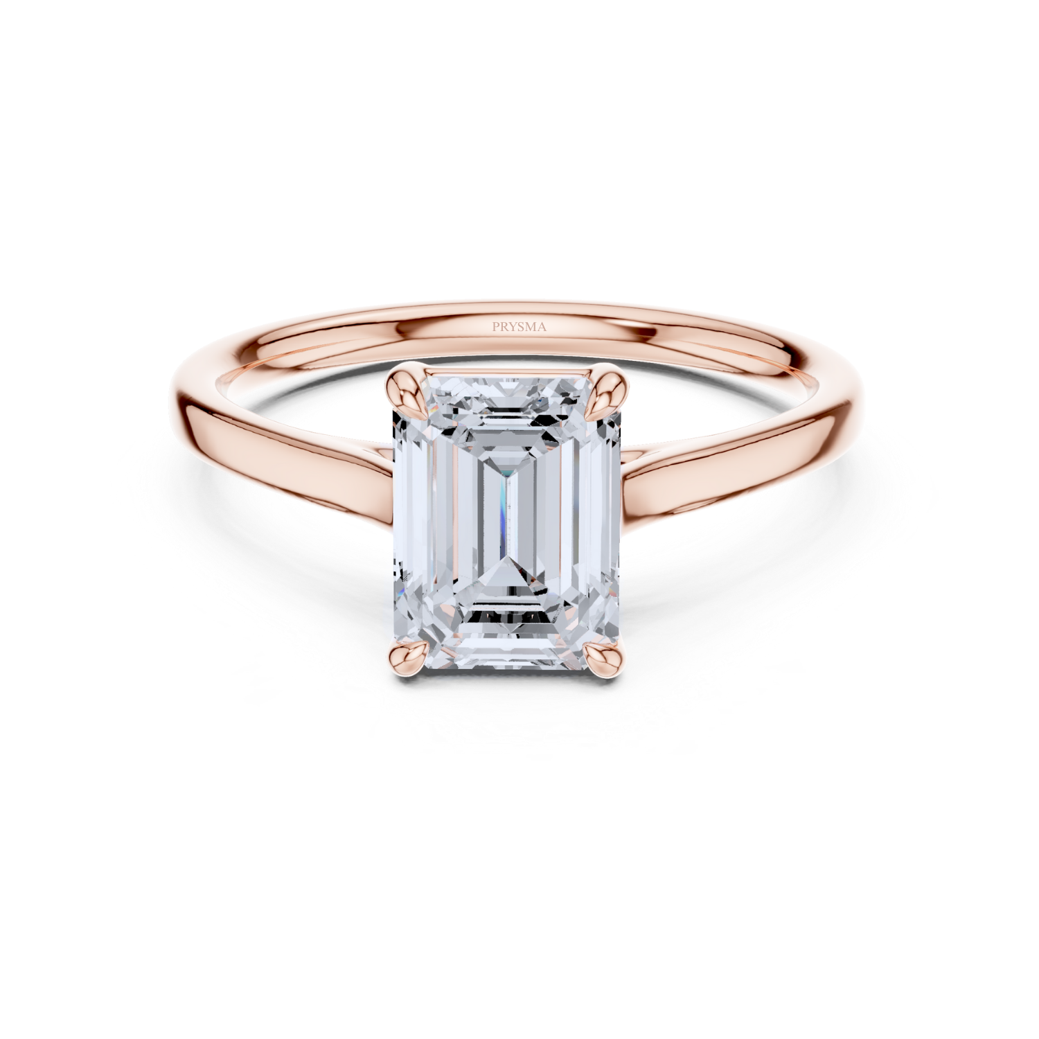 Classic Emerald-Cut Solitaire Ring
