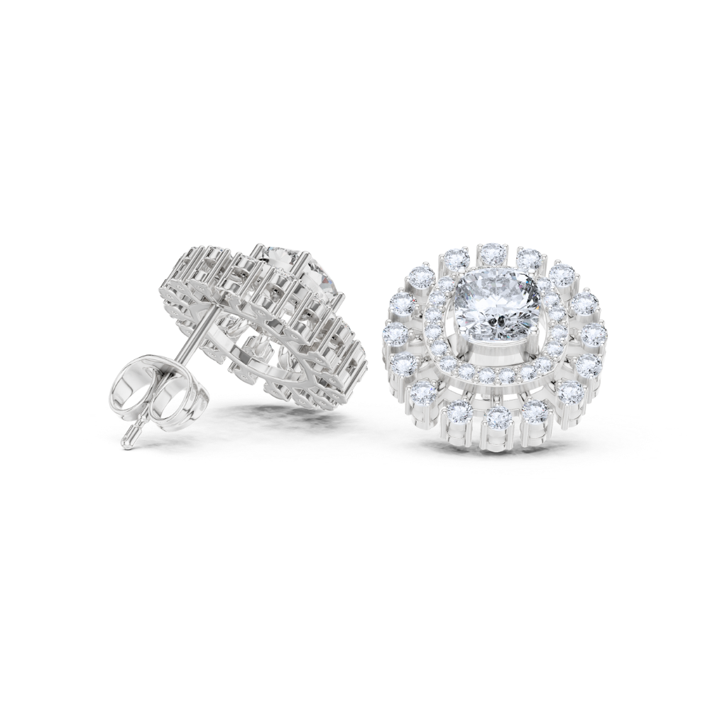 Celestial Spark Diamond Studs