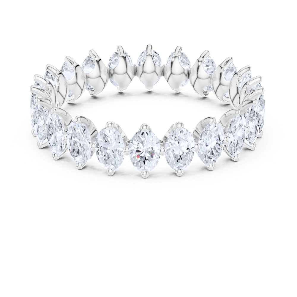 Oval Brilliance Eternity Ring