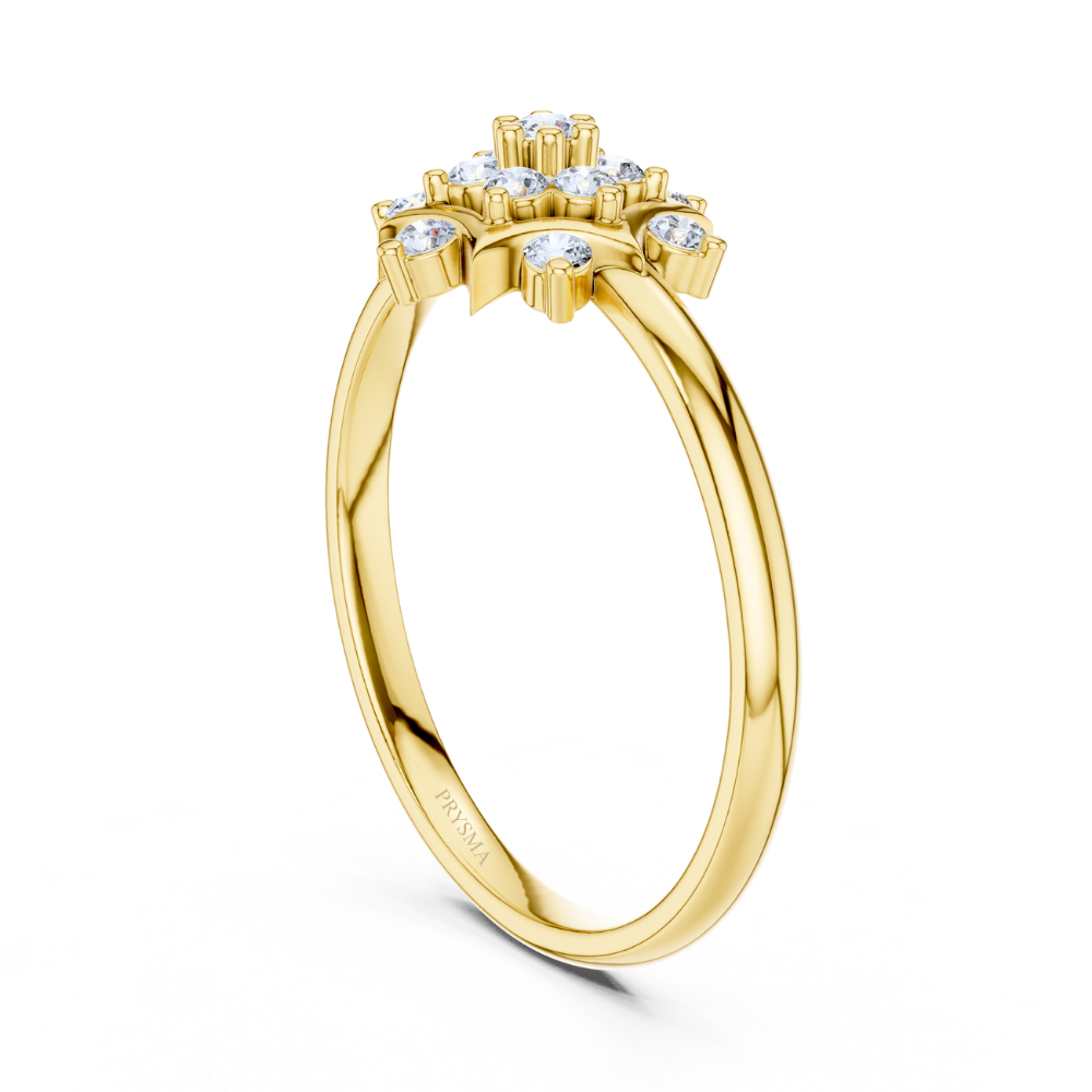 Celestial Crown Diamond Ring