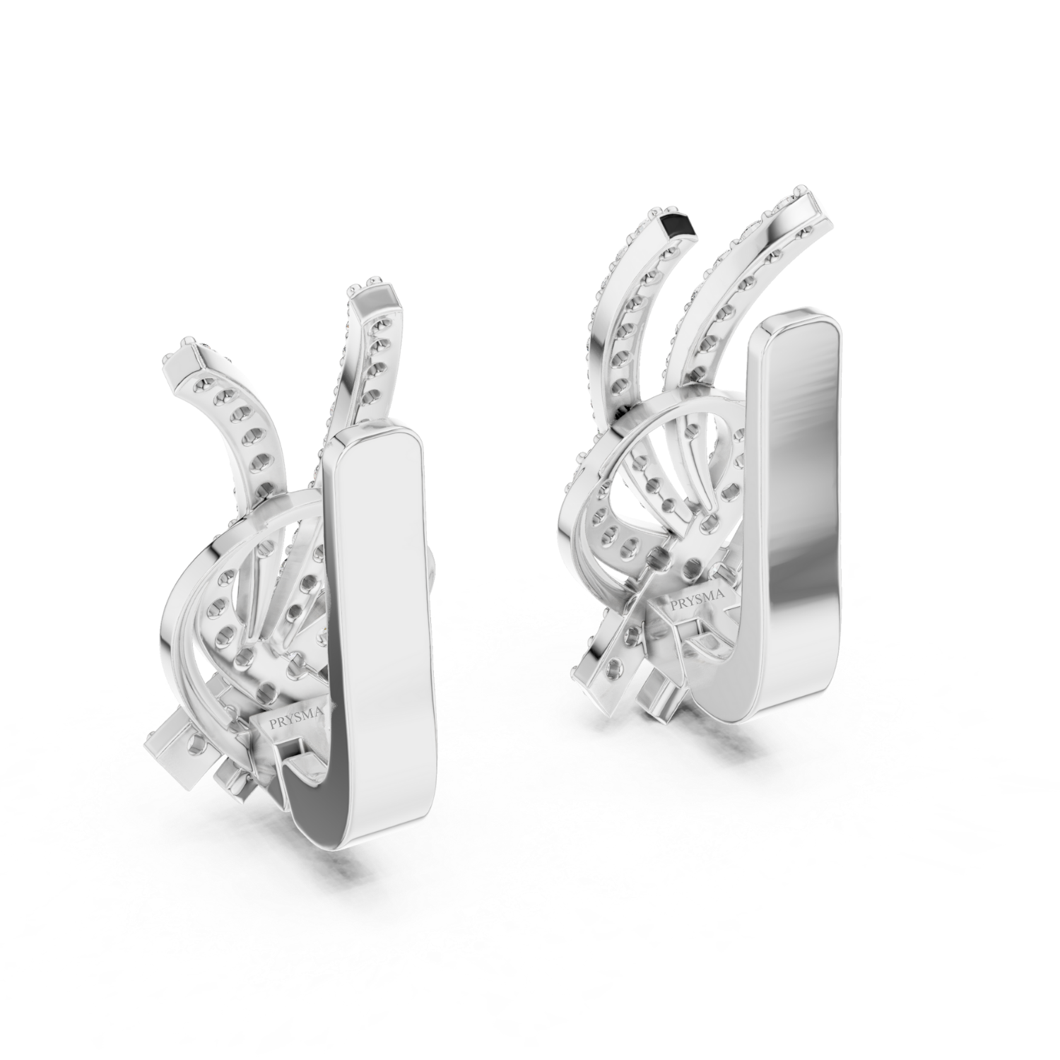 Interwoven Grace Diamond Earrings