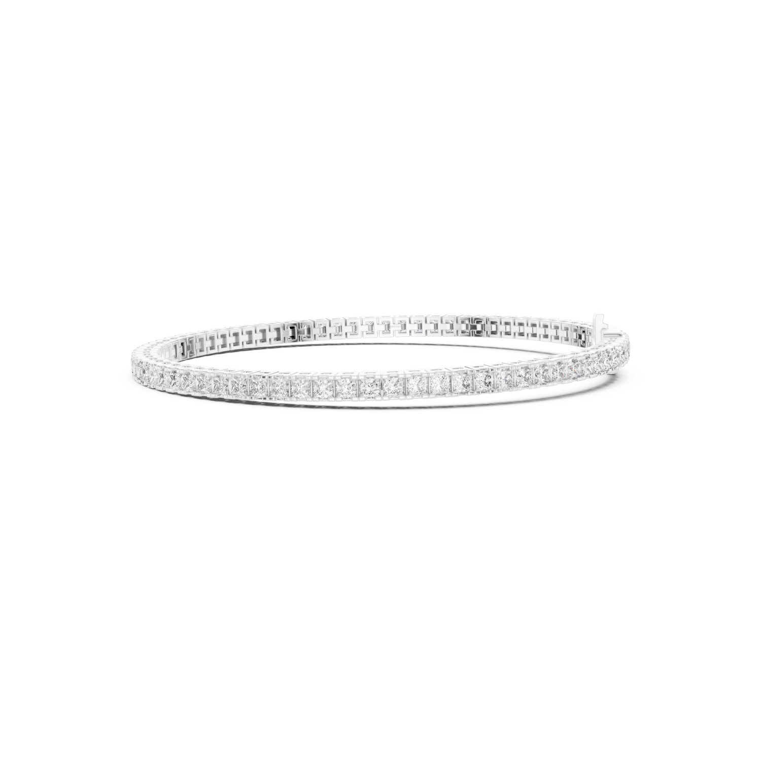 Timeless Elegance Princess Cut Tennis Bracelet