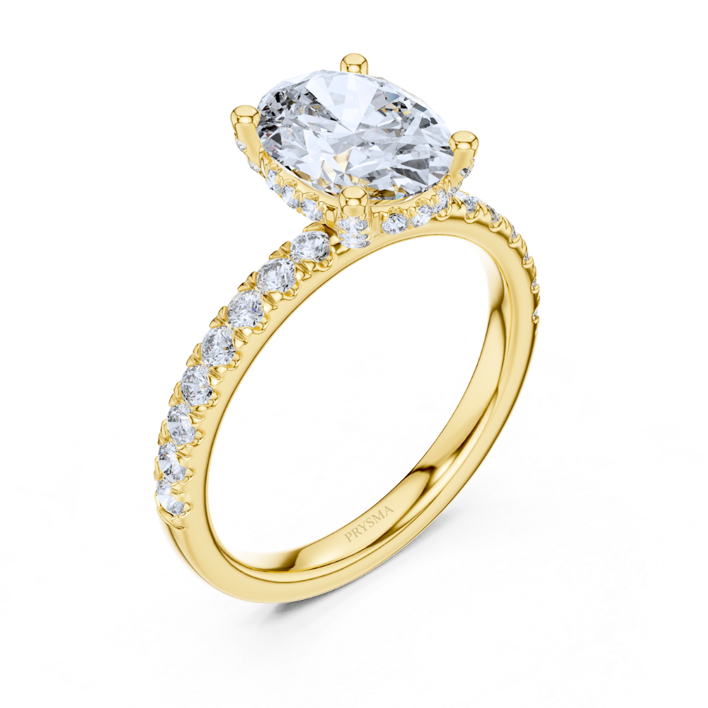 Eternal Grace Oval Diamond Ring