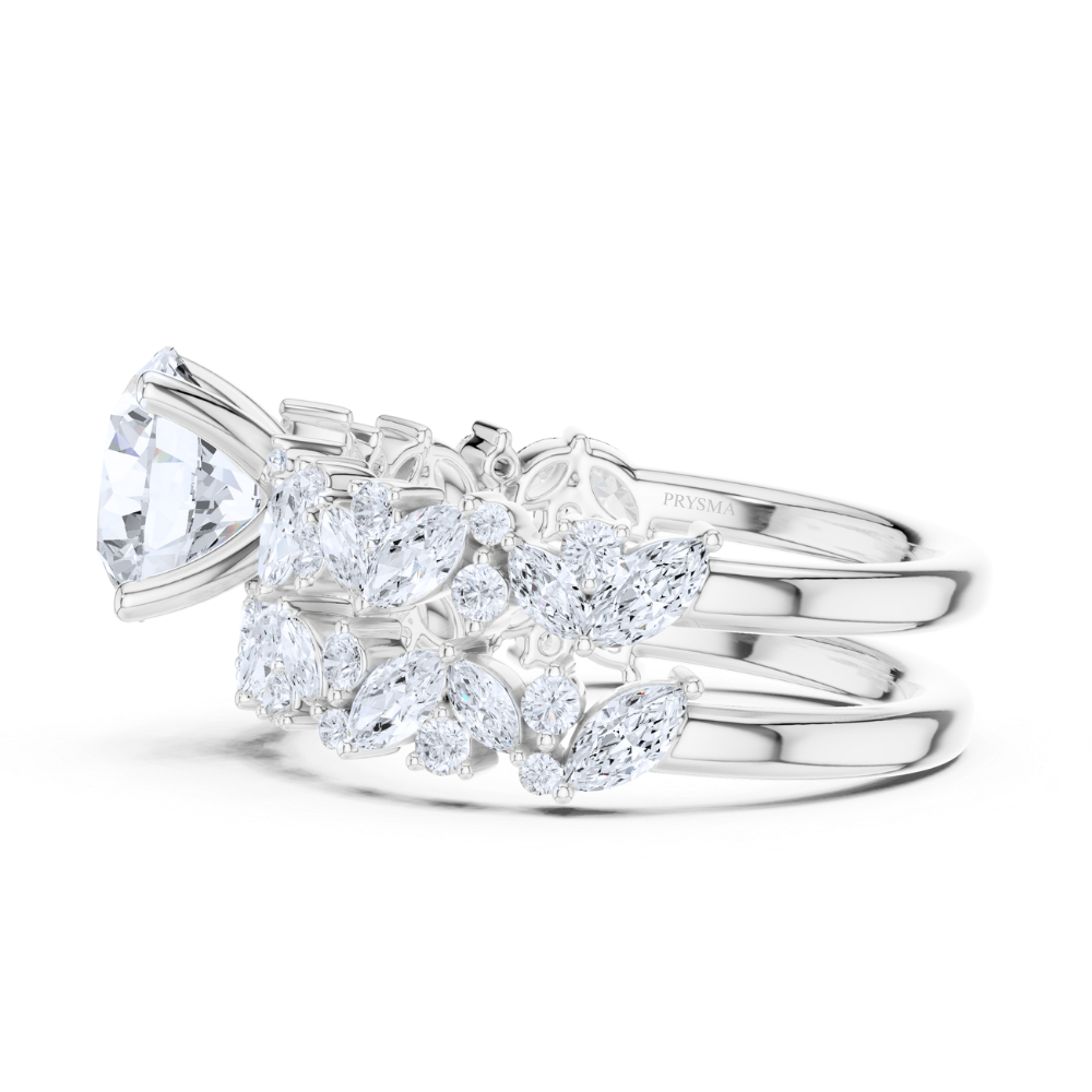 Regal Blossom Diamond Ring
