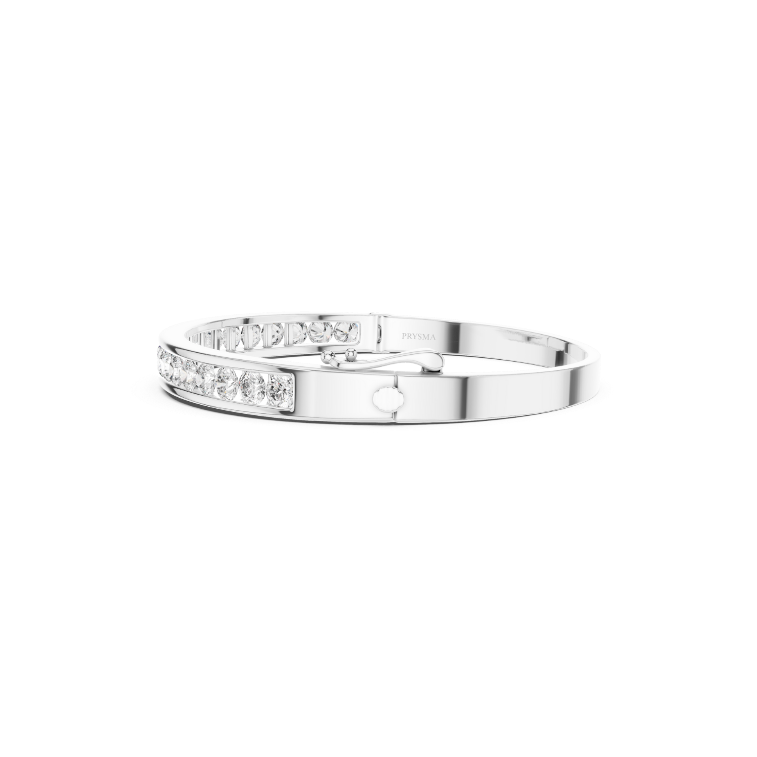 Diamond Channel-Set Bracelet