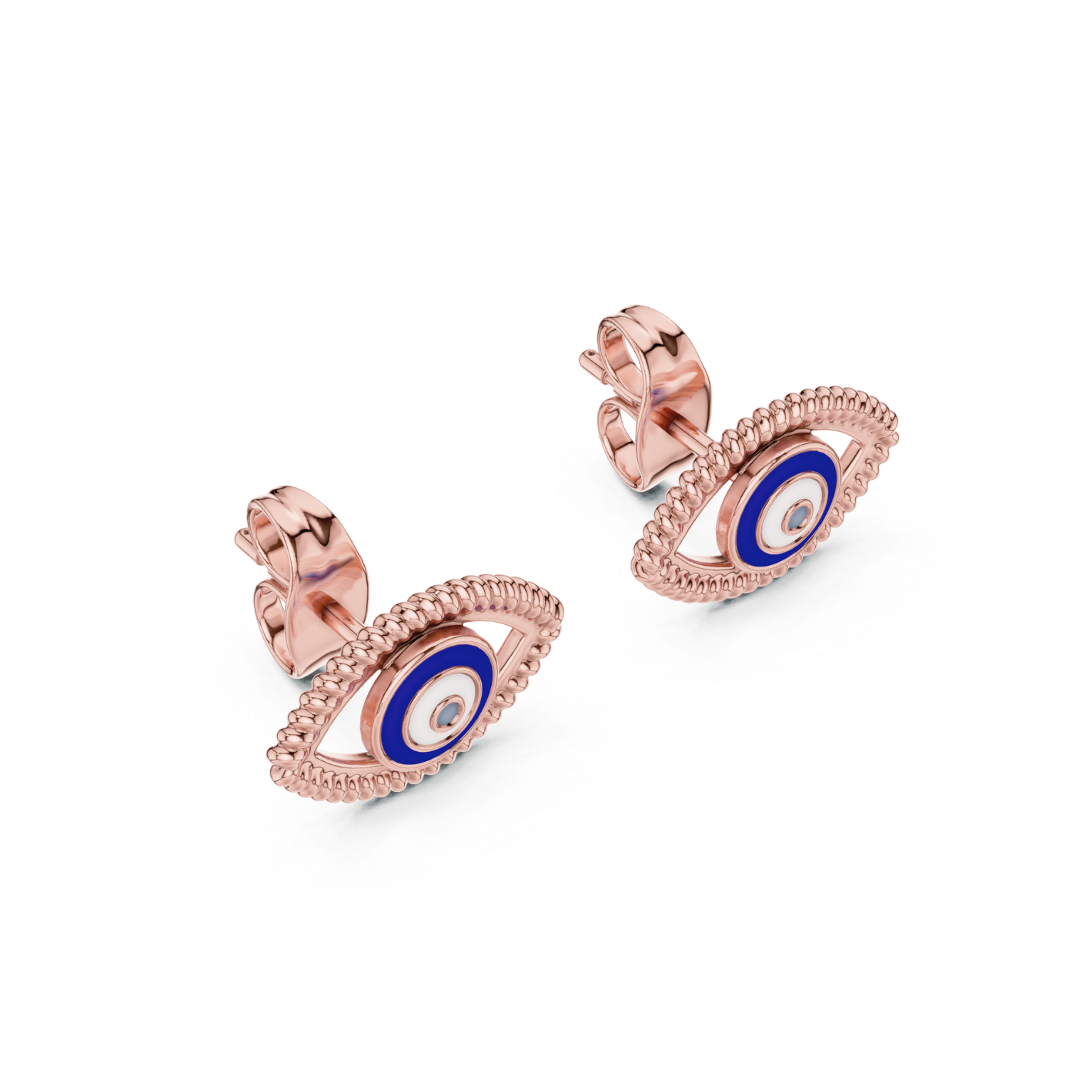 Evil Eye Protection Stud Earrings