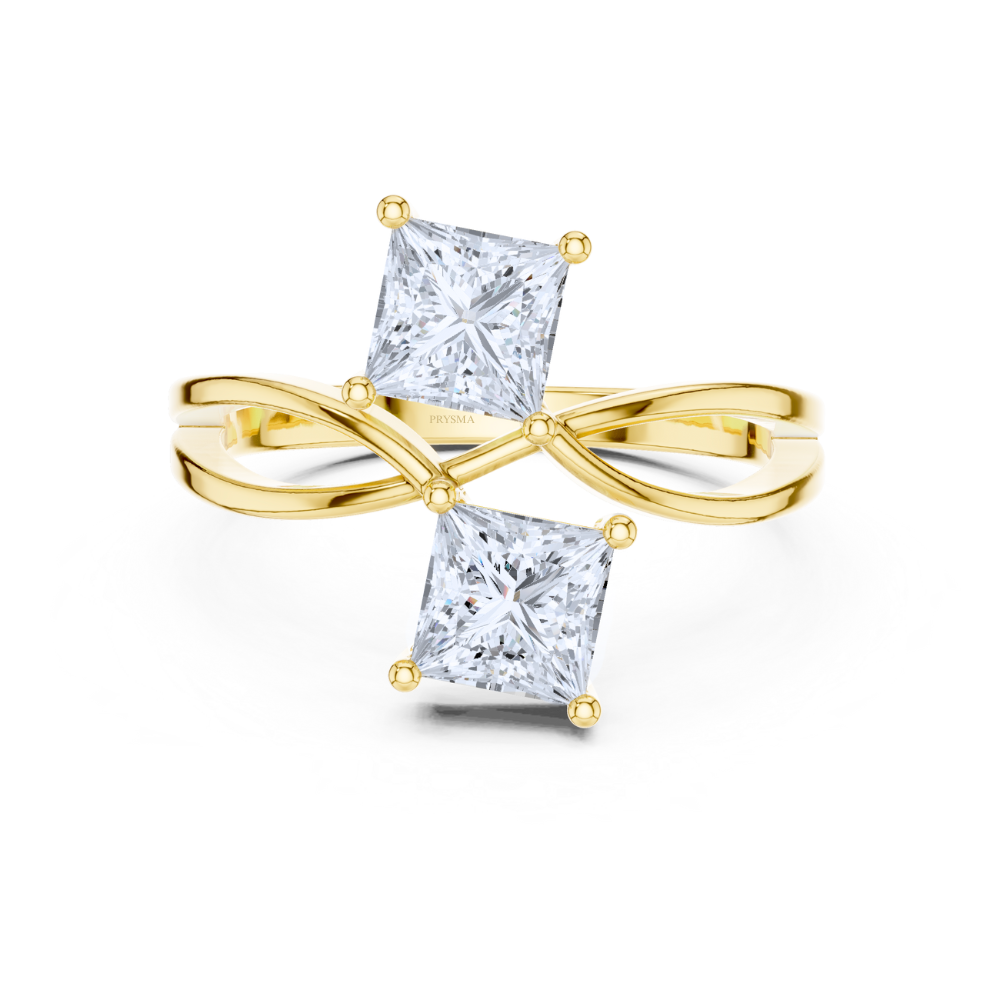 Twin Princess Harmony Ring
