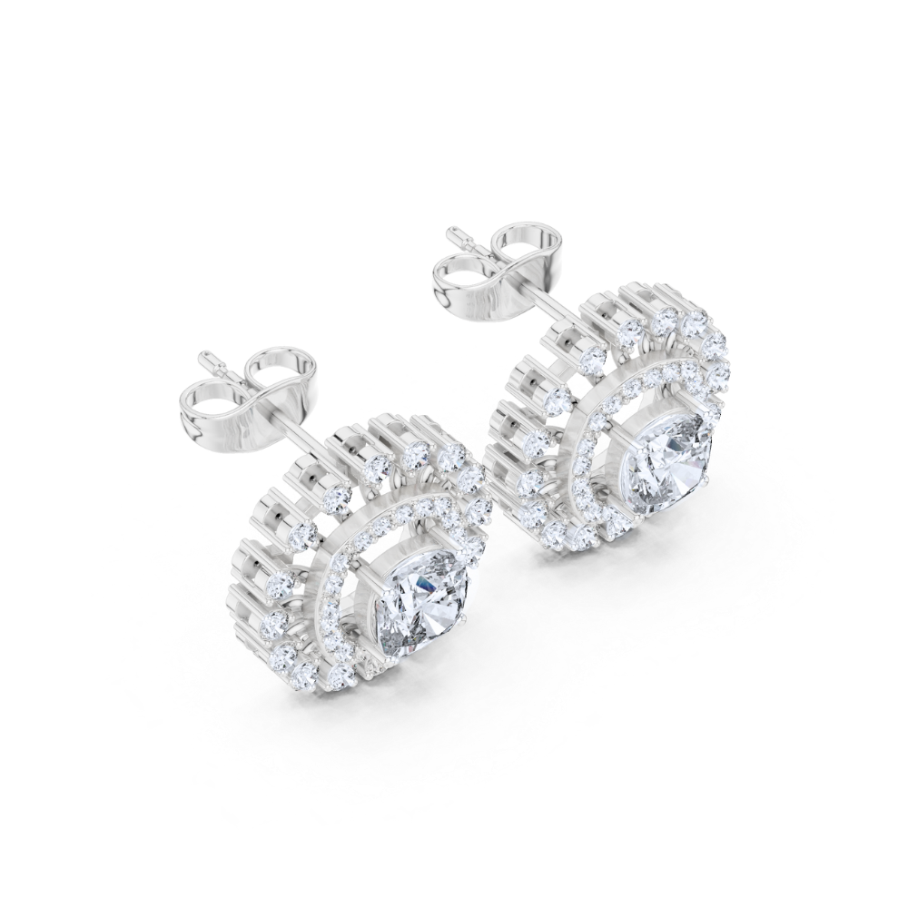 Celestial Spark Diamond Studs