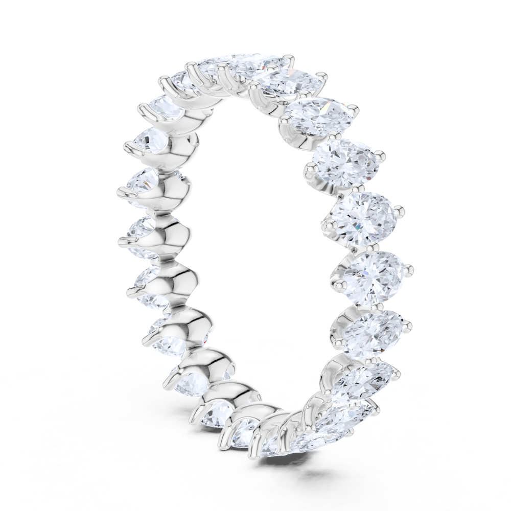 Oval Brilliance Eternity Ring