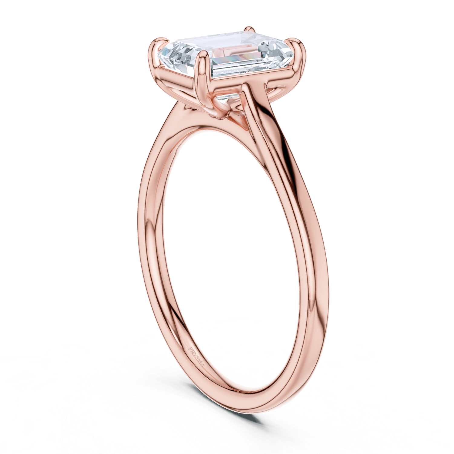 Classic Emerald-Cut Solitaire Ring
