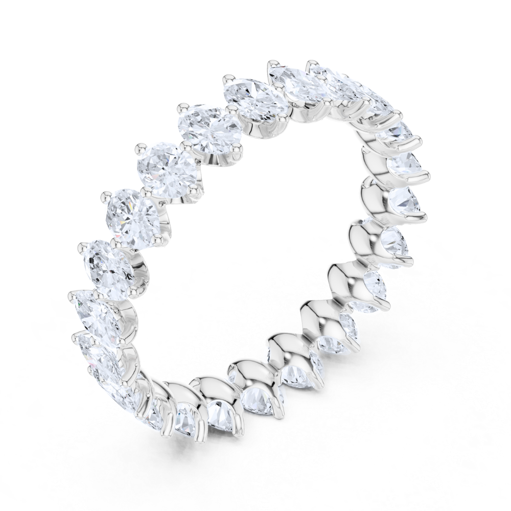 Oval Brilliance Eternity Ring