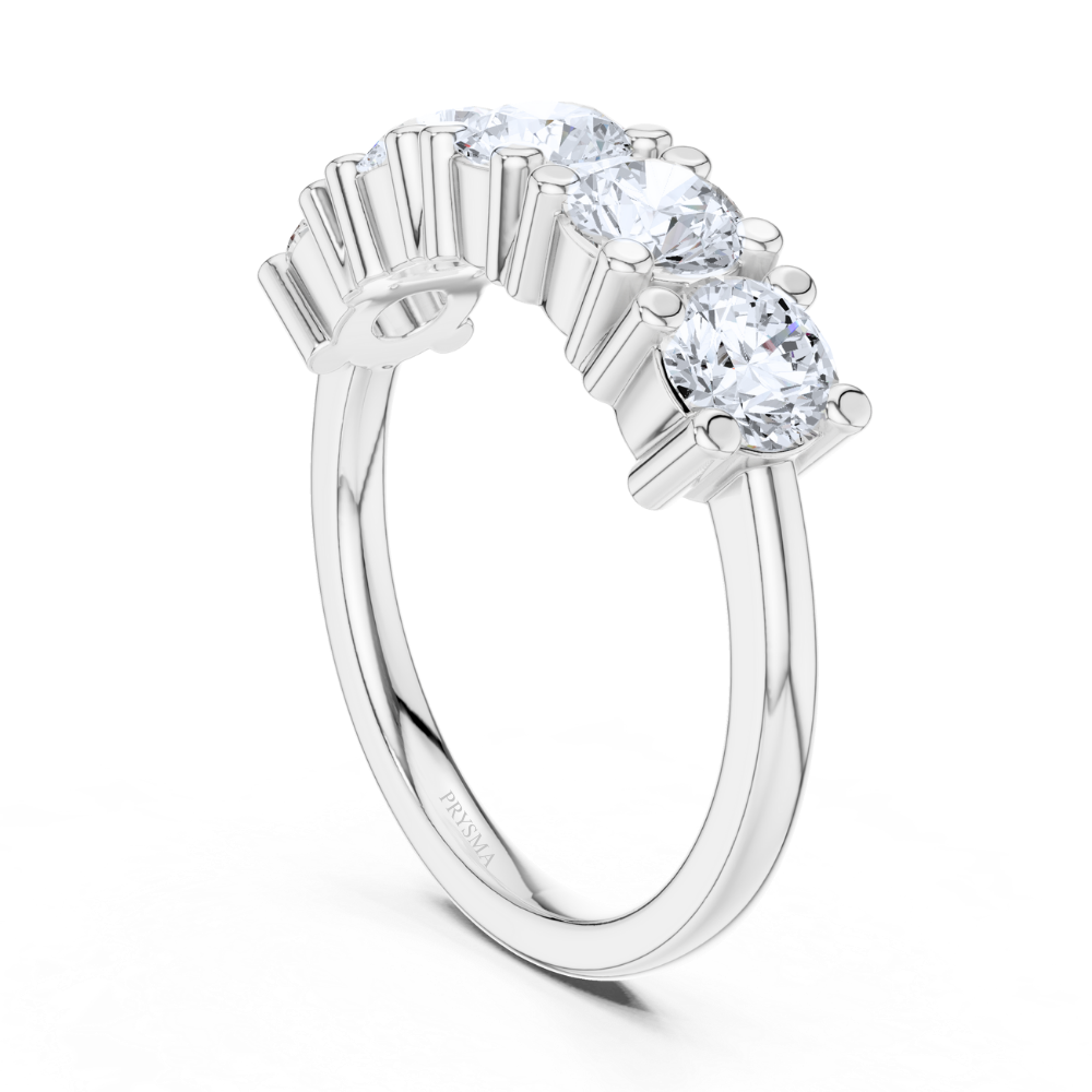Regal Five-Stone Ring