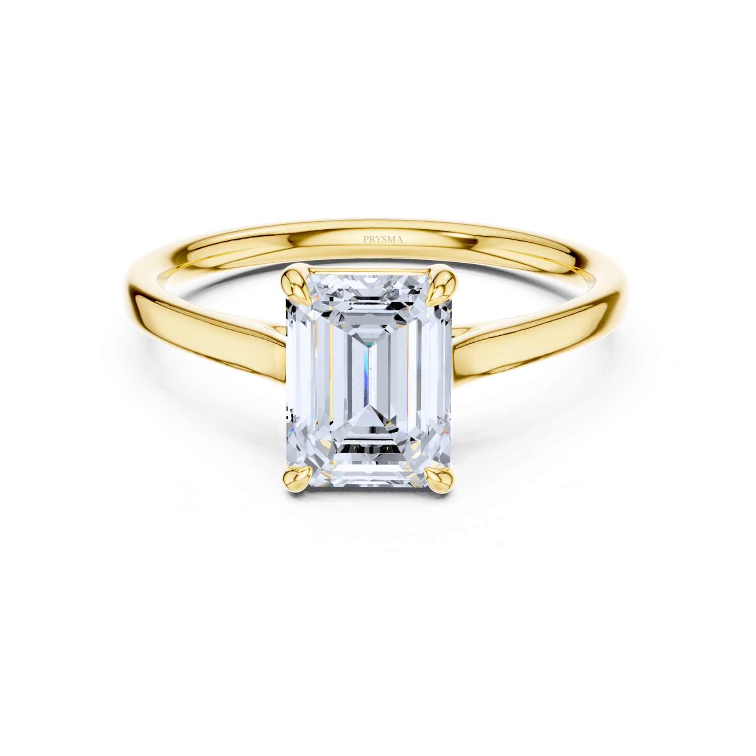 Classic Emerald-Cut Solitaire Ring