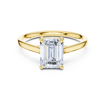 Classic Emerald-Cut Solitaire Ring