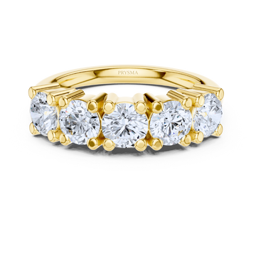 Regal Five-Stone Ring