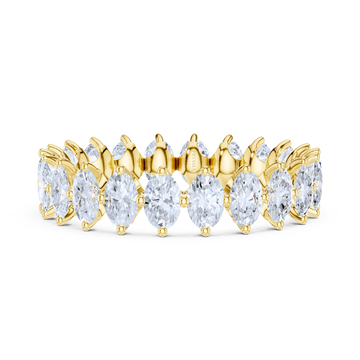 Oval Brilliance Eternity Ring