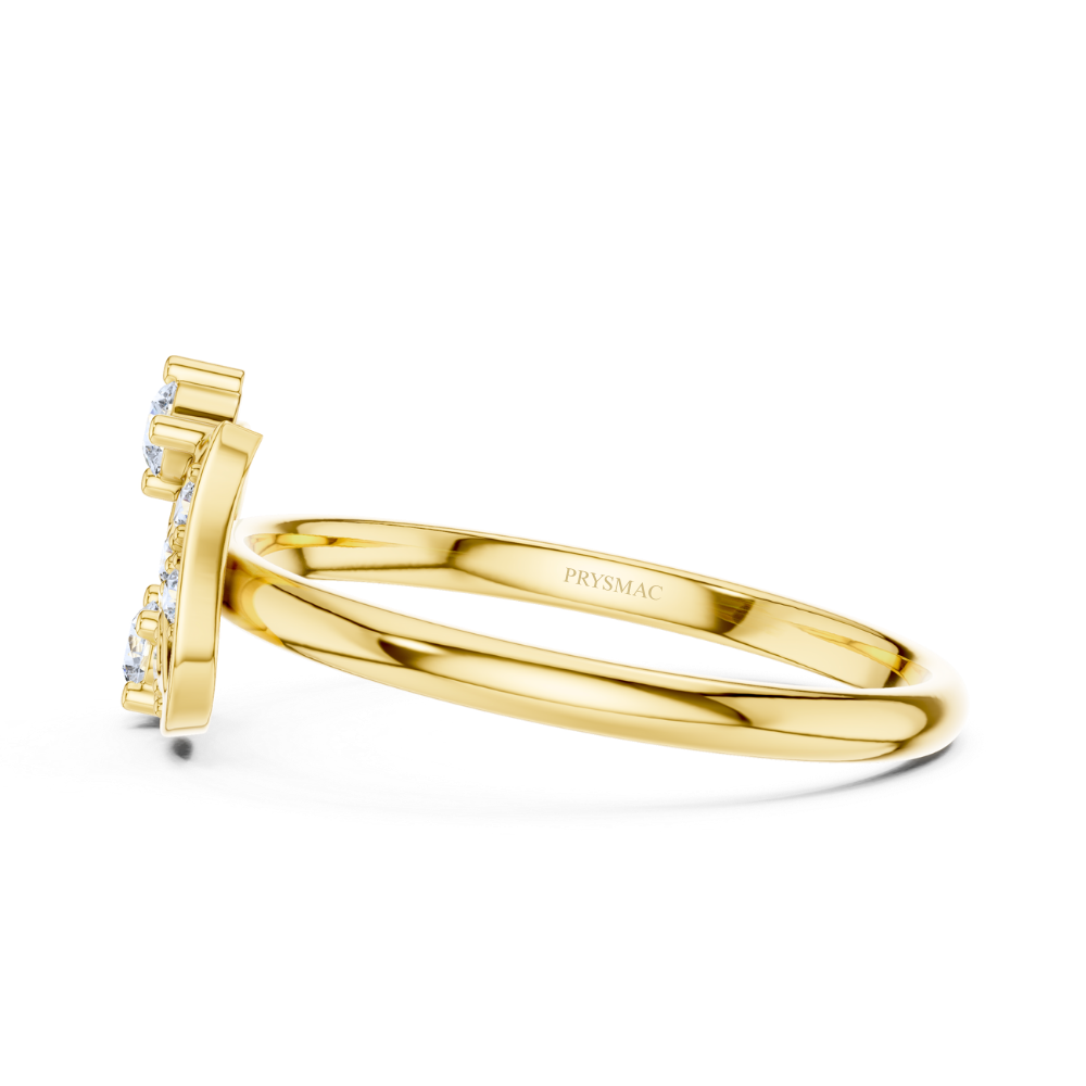 Royal Bloom Floral Diamond Ring