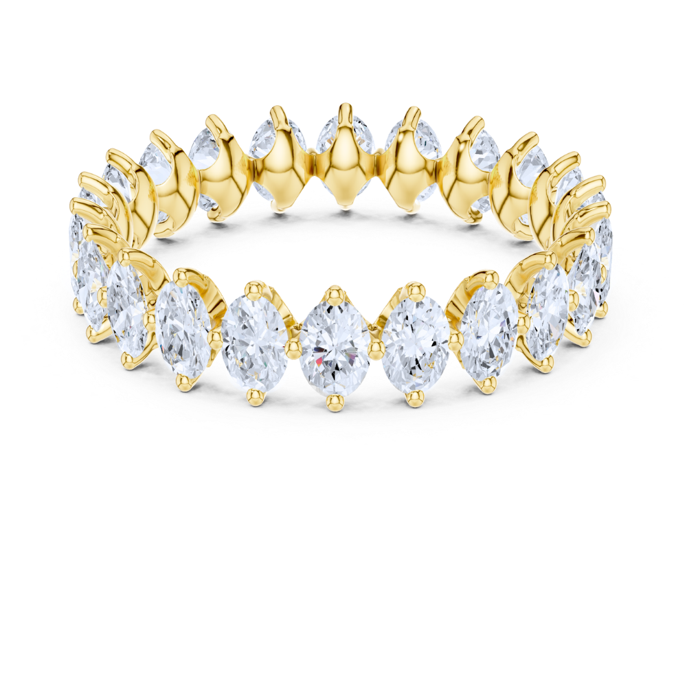 Oval Brilliance Eternity Ring
