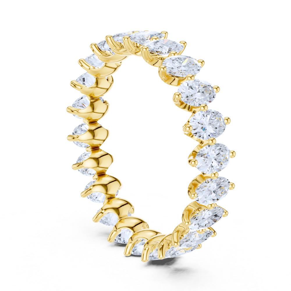 Oval Brilliance Eternity Ring