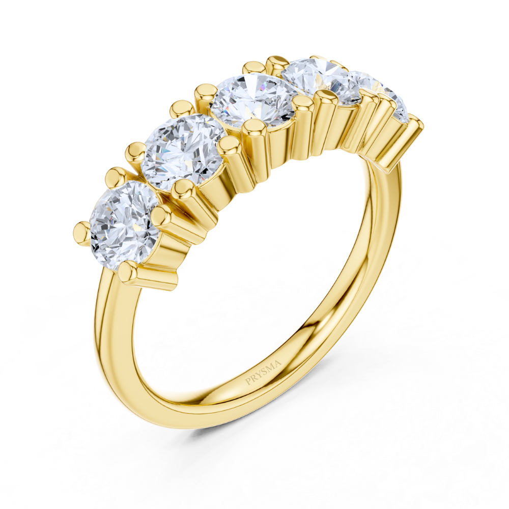 Regal Five-Stone Ring