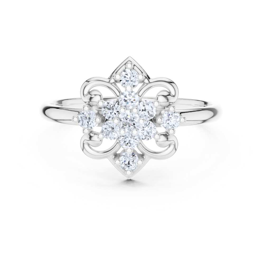 Royale Fleur Diamond Ring