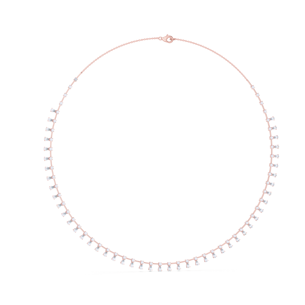 Flare Radiance Diamond Necklace
