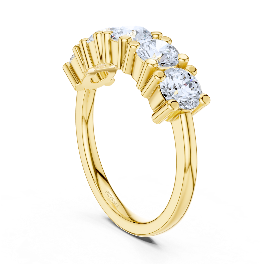 Regal Five-Stone Ring
