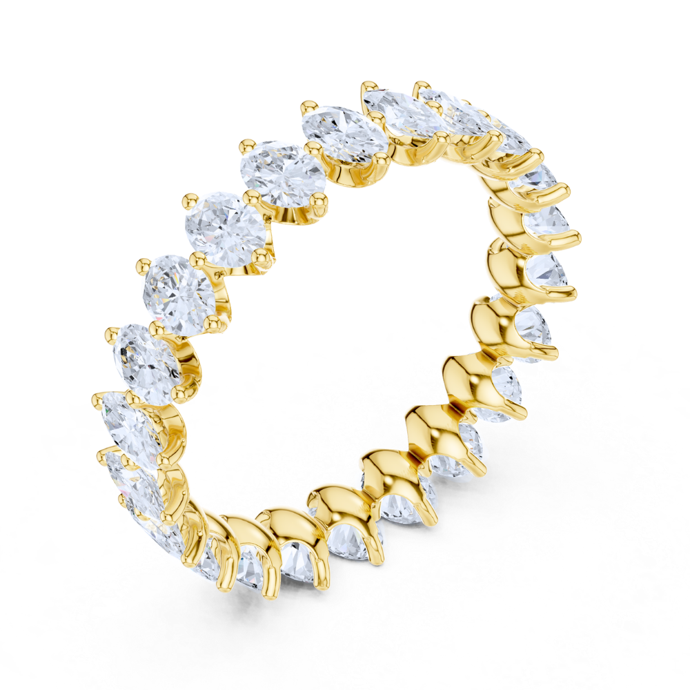 Oval Brilliance Eternity Ring