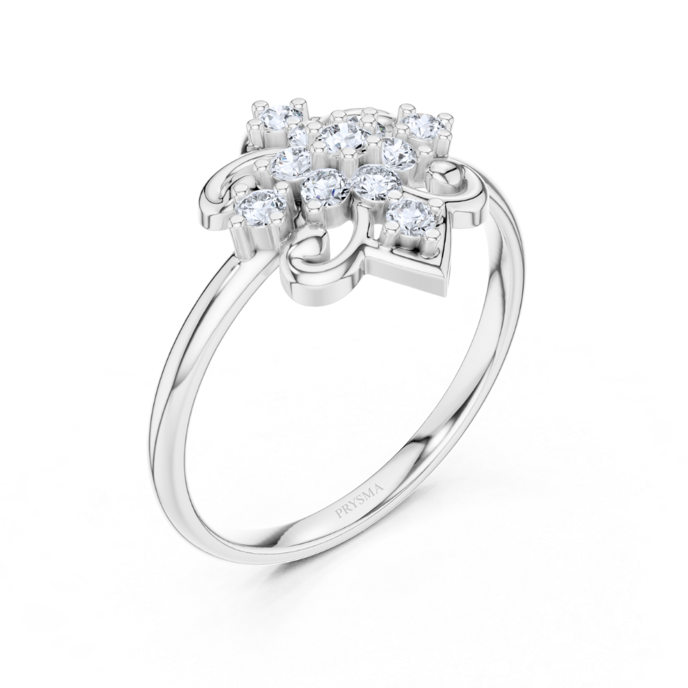 Royale Fleur Diamond Ring