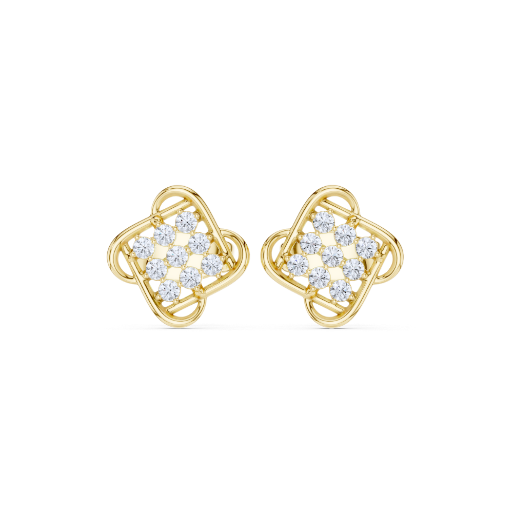 Lattice Glow Studs