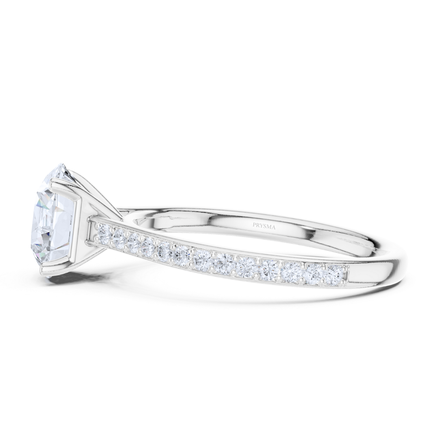 Brilliant Radiance Round-Cut Solitaire Ring