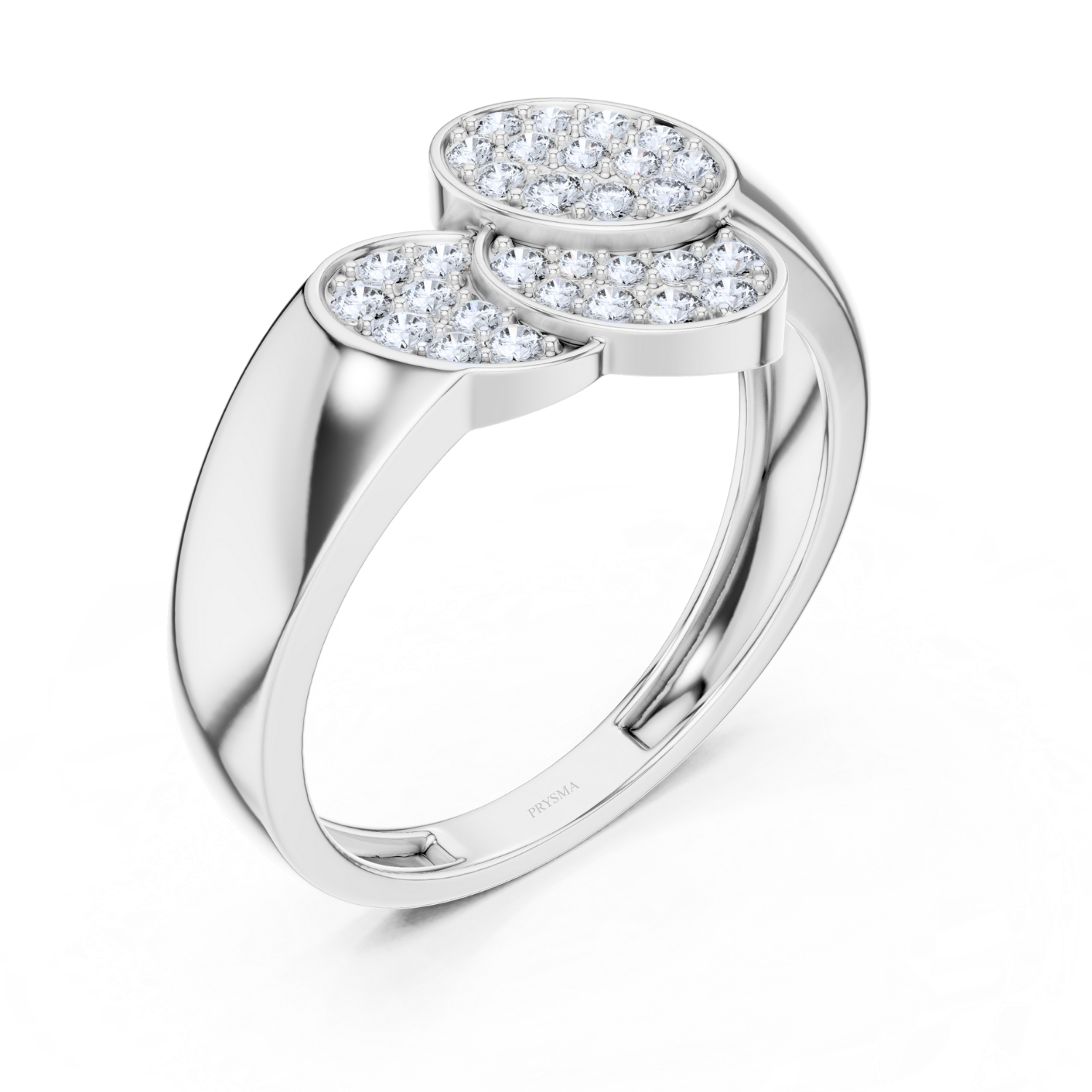 Twin Sparkle Diamond Ring