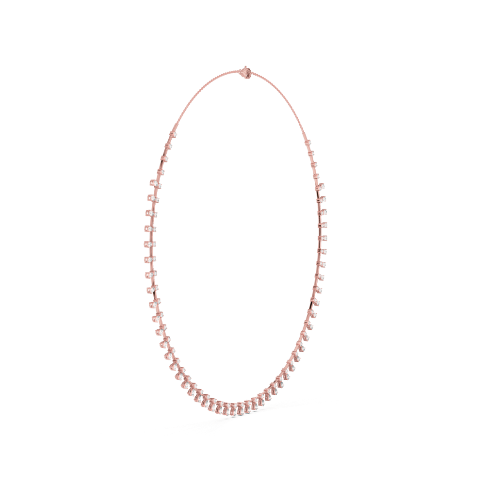 Flare Radiance Diamond Necklace