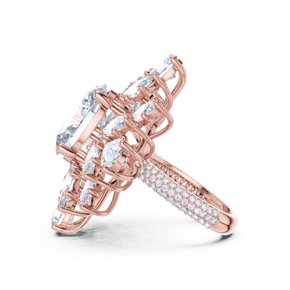 Solara Blossom Diamond Ring
