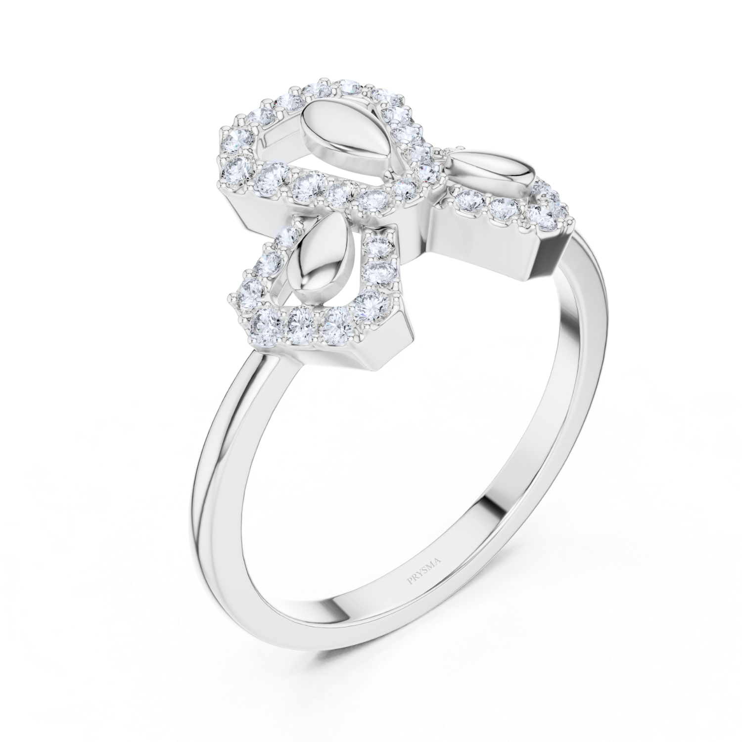 Blossom Halo Diamond Ring