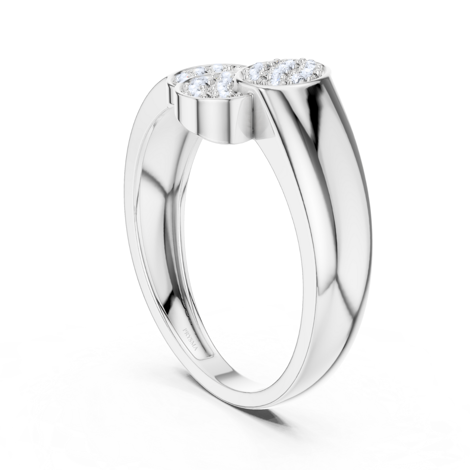 Twin Sparkle Diamond Ring