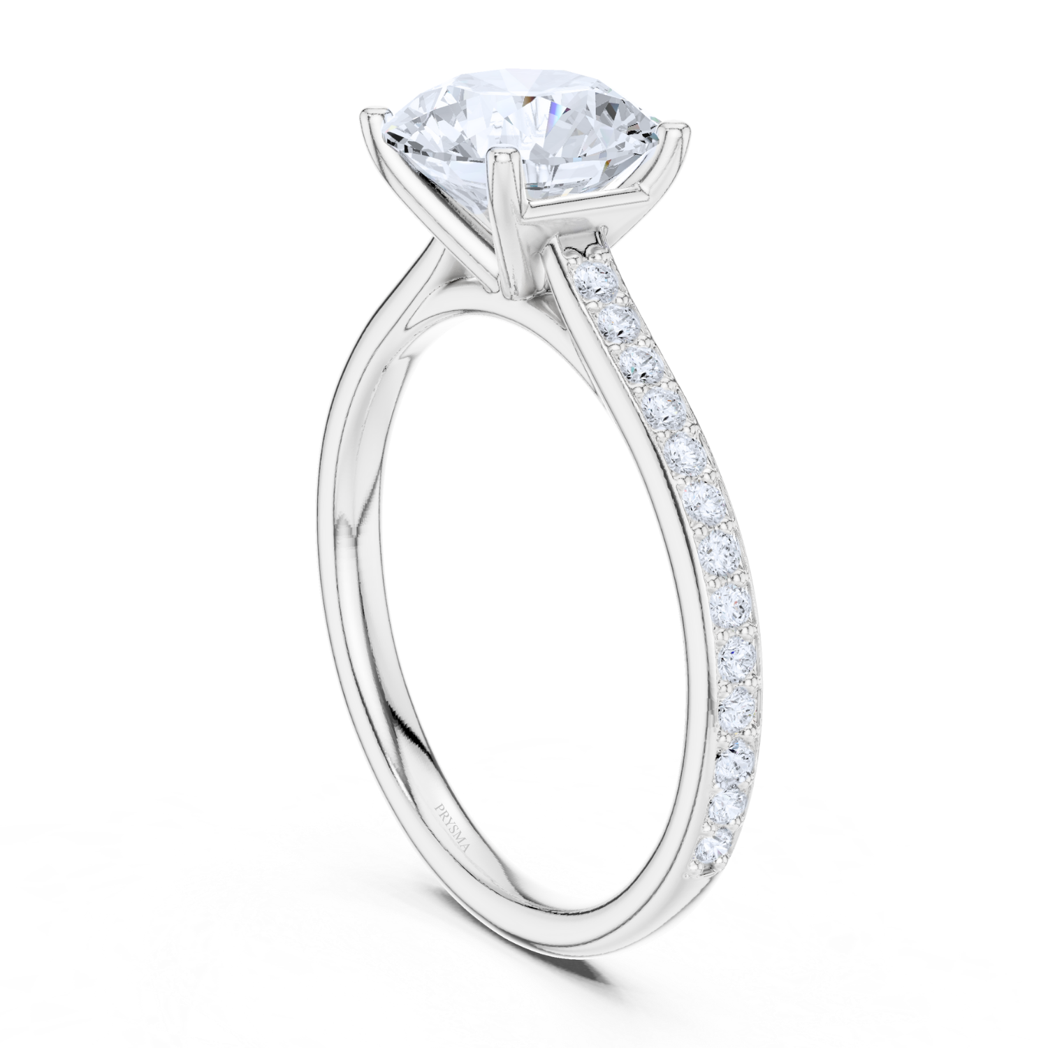 Brilliant Radiance Round-Cut Solitaire Ring
