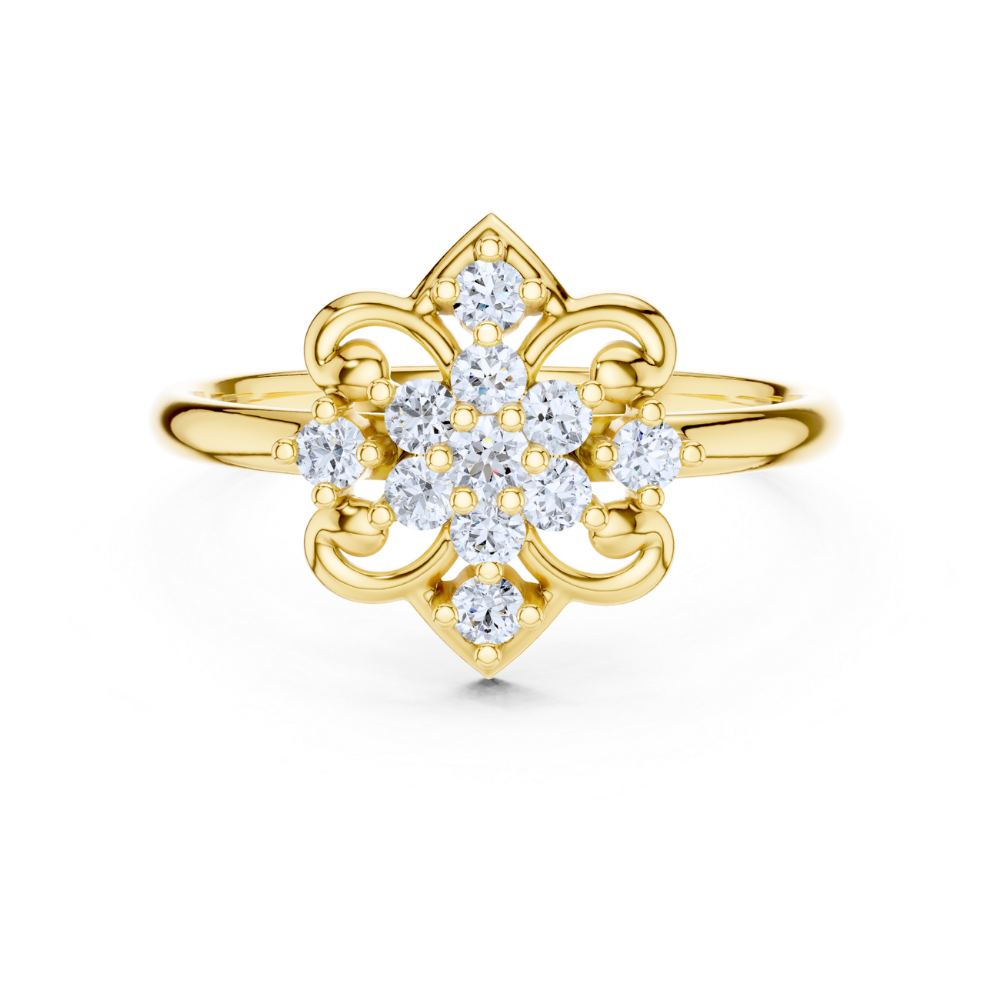 Royale Fleur Diamond Ring
