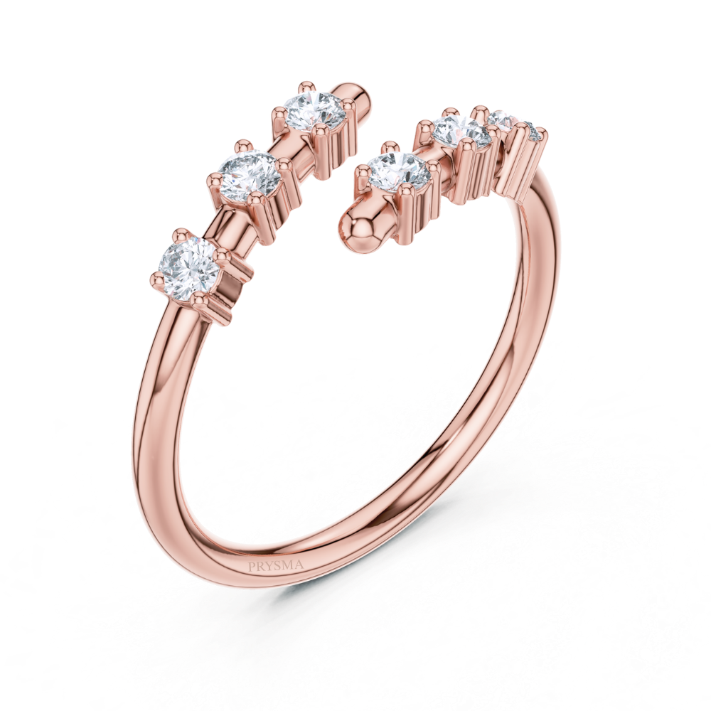 Eclipsera Open Diamond Ring