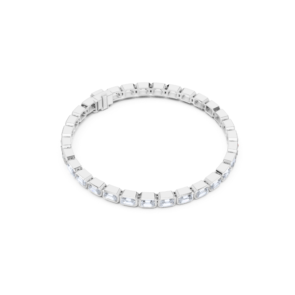 Regalia Emerald-Cut Diamond Tennis Bracelet