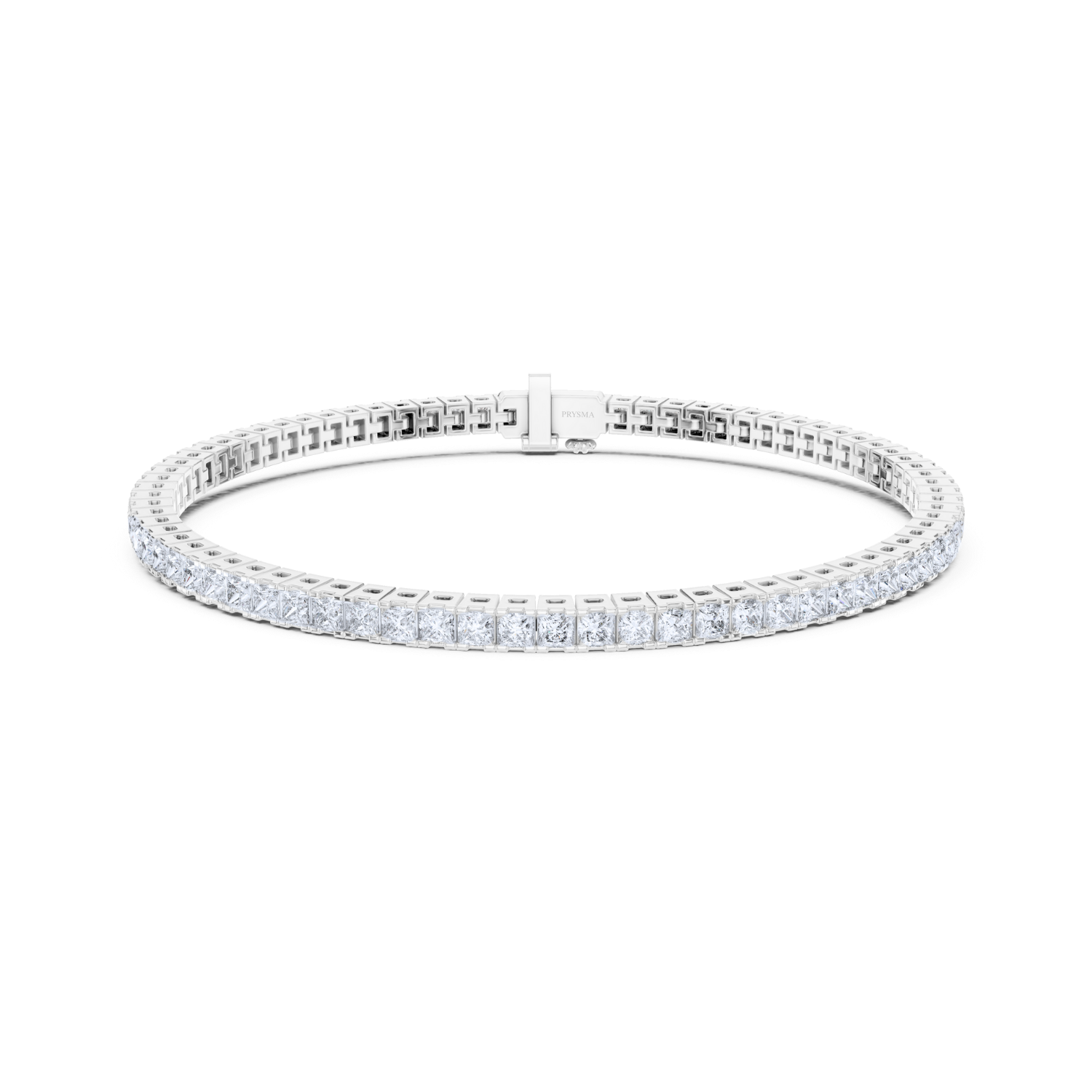 Timeless Elegance Princess Cut Tennis Bracelet