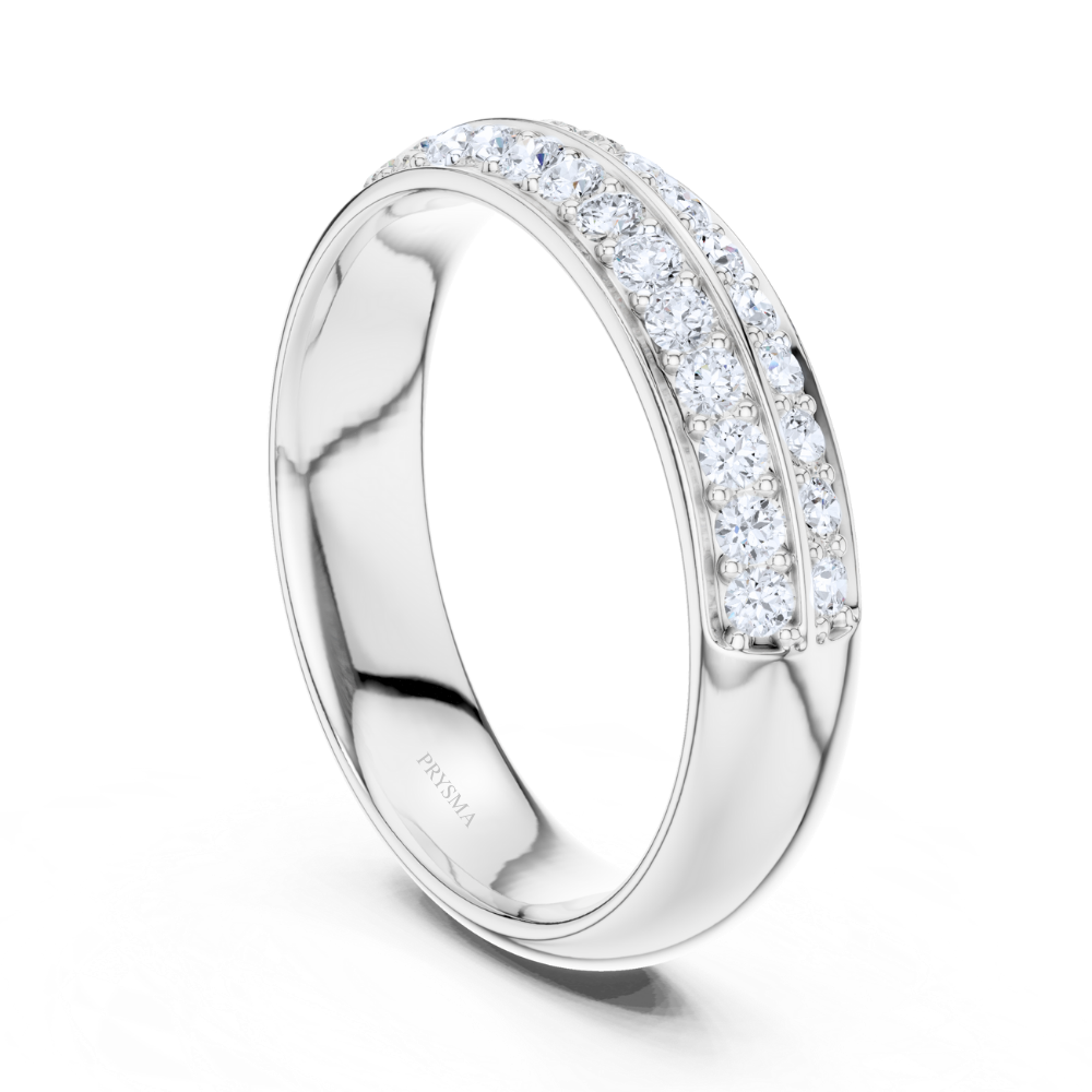 Luxe Double Row Eternity Ring